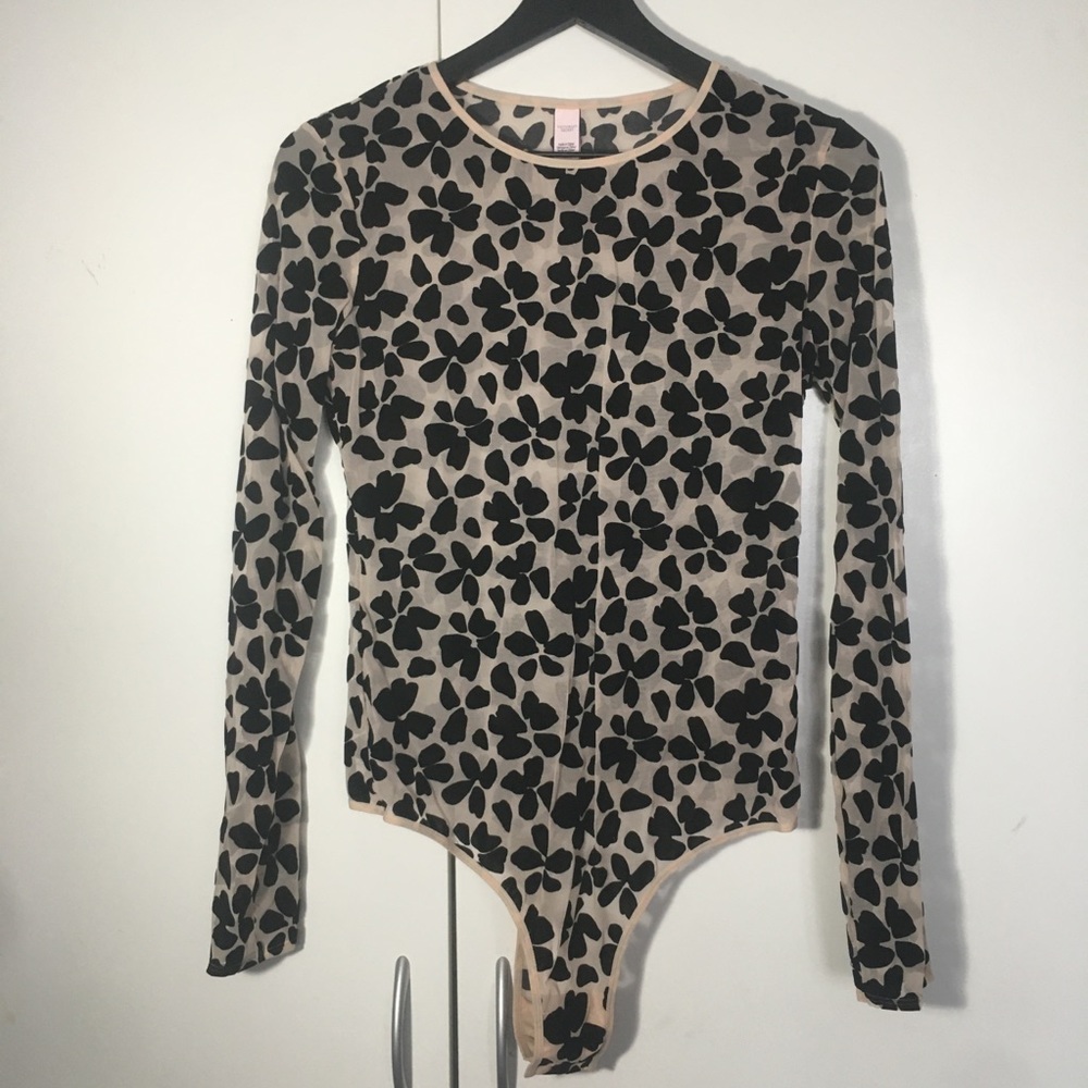 Victoria sheer velvet teddy